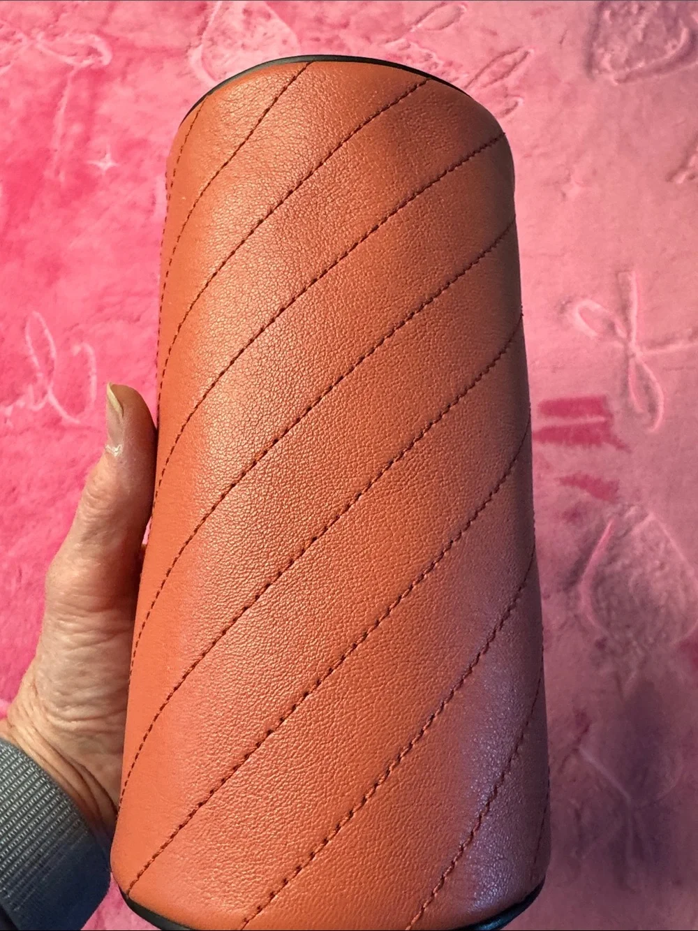 Gucci Pink Mini Round Barrel Crossbody Bag • Leather • Rare Boutique Edition - Picture 9 of 10